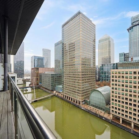 Canary Wharf Riverview 2Floor Penthouse Villa London Bagian luar foto