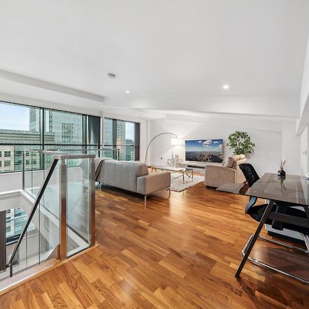 Canary Wharf Riverview 2Floor Penthouse Villa London Bagian luar foto